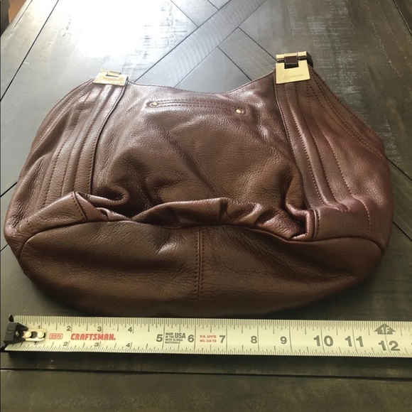 B Makowsky Large Brown Purse - Picture 10 of 11